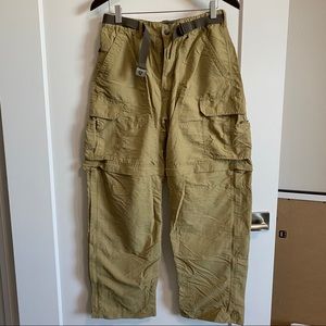 REI Men’s Convertible Tan Hiking Pants - Size M